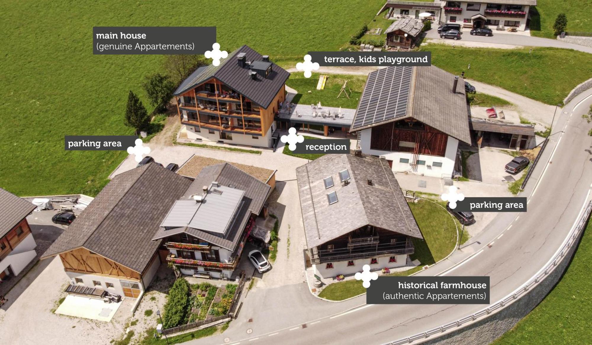 Appartements Zi Ranna Santa Maddalena in Casies Exterior photo